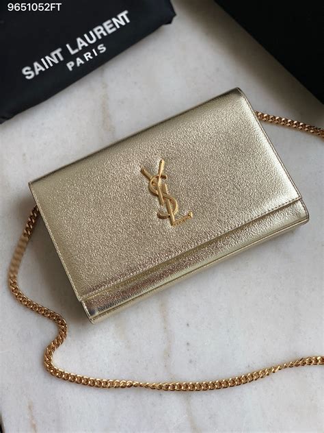 ysl kate clutch gold|yves saint laurent clutch bag.